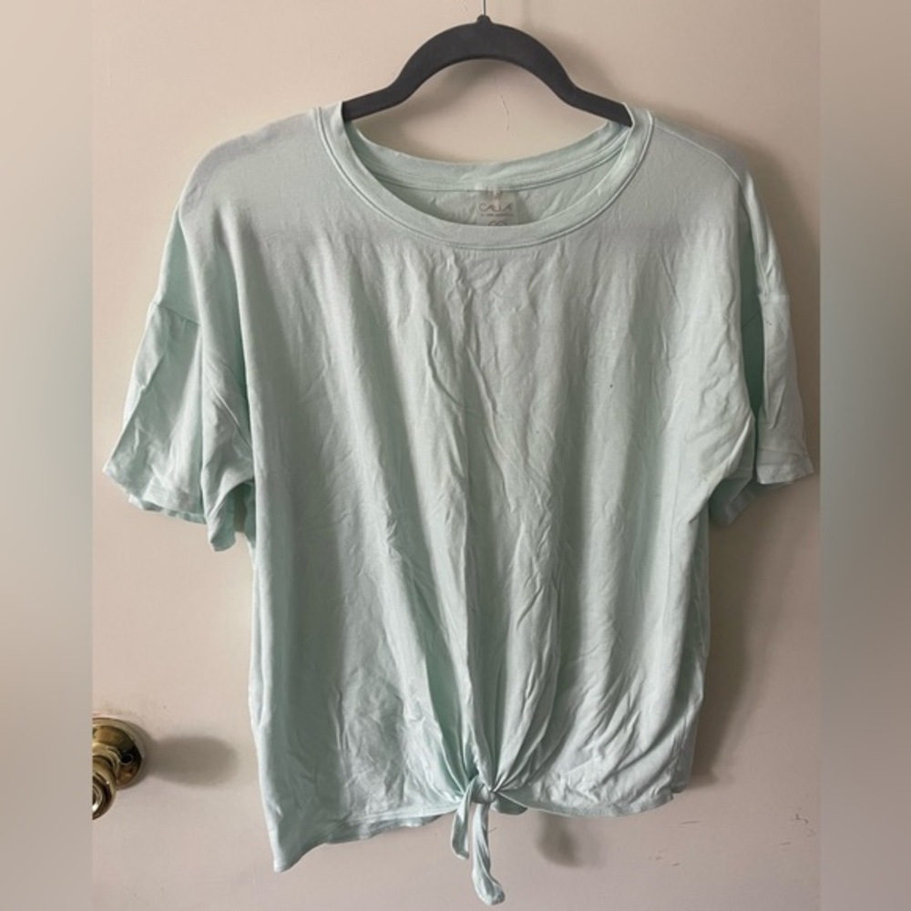 Tie front top‎